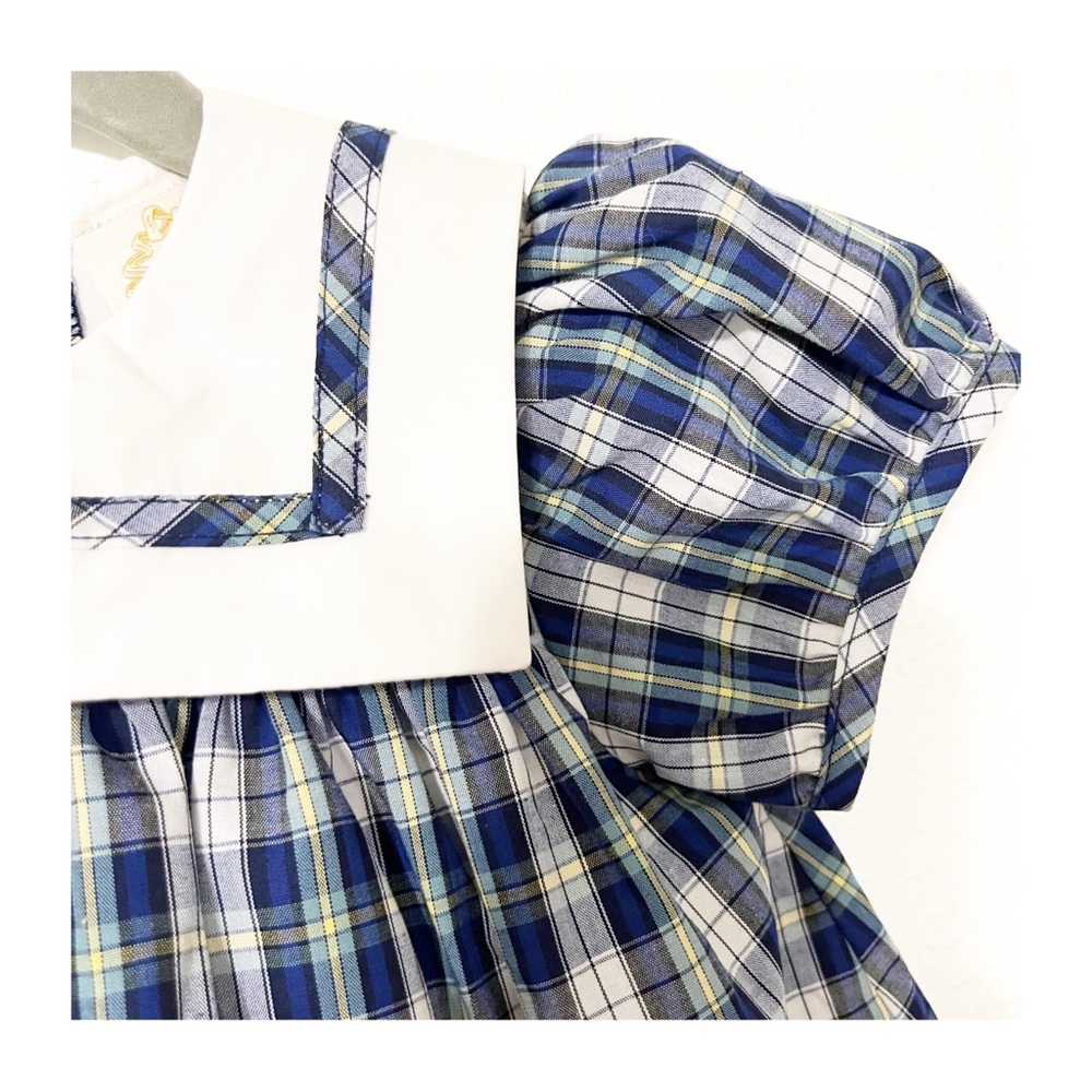 The Beaufort Bonnet Company Plaid Dress Classic Party Delicate Royal Versatile - Picture 4 of 7